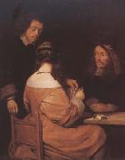 The Card-Players (mk08), TERBORCH, Gerard